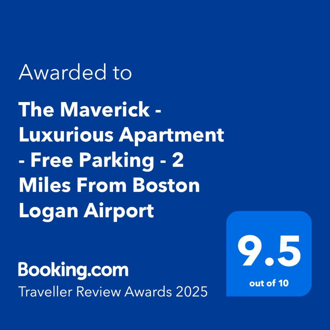 The Maverick - Luxurious Apartment - Free Parking - 2 Miles From Boston Logan Airport Chelsea Exterior photo